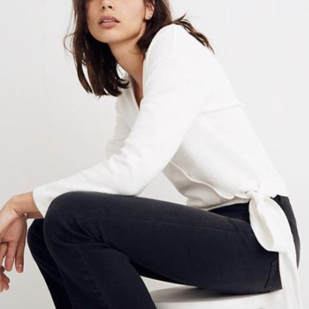 Texture & Thread Wrap Top - Picture 2 of 2